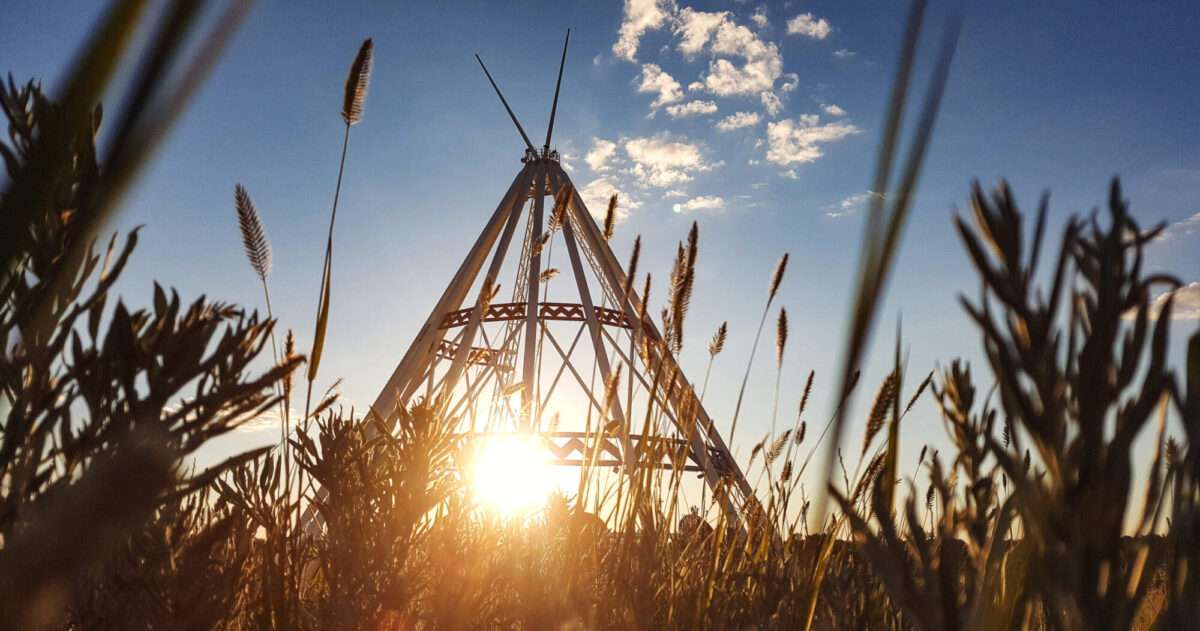 Medicine Hat Alberta Teepee