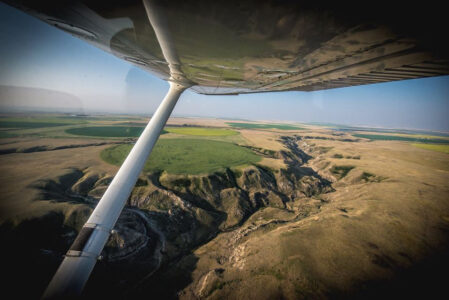 Medicine Hat Alberta river valley