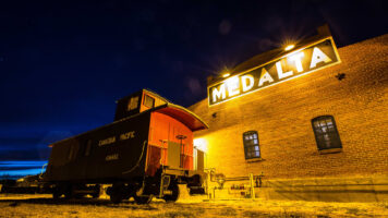 Medicine Hat Alberta Medalta in the Historic Clay District